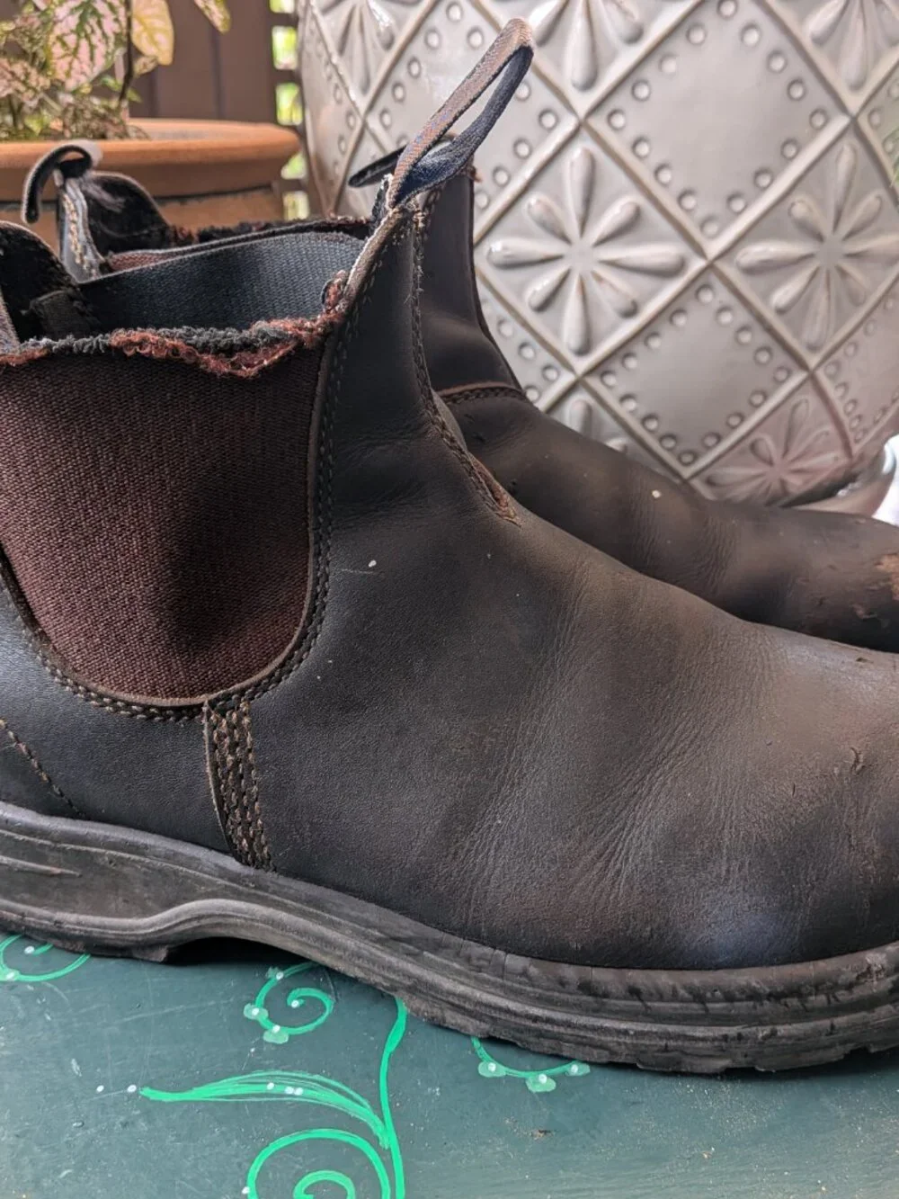Blundstone 990 Steel Toe Work Boots Men's 9(us size)